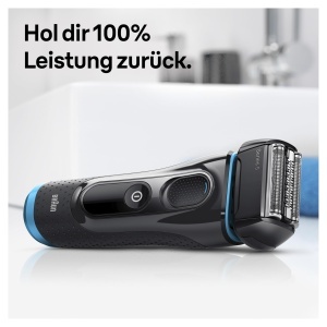 Rasoir electric Braun Series 5, Scherkopf 52B, Negru - Img 5