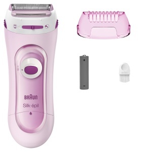 Rasoir electric Braun Silk-epil 5100, roz, cu trimmer pentru zone sensibile - Img 6