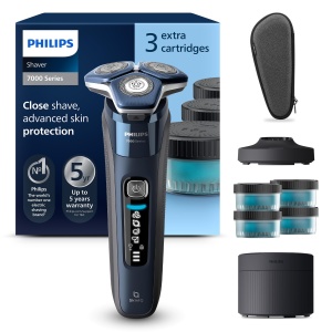 Rasoir electric Philips Series 7000 S788563, 45 lame, waterproof, trimmer inclus