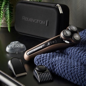 Rasoir electric Remington X9 Turbo, sistem hibrid, 360 PivotBall, rosu - Img 9