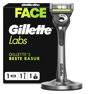 Rasoir pentru Barbati Gillette Labs cu Tehnologie de Peeling si Suport Magnetic