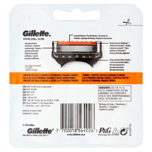 Rasoir pentru Barbati Gillette ProGlide cu 5 Cutite Anti-Rebatare - 4 Refill-uri - Img 3