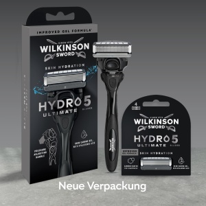 Rasoir pentru barbati Wilkinson Sword Hydro 5 Ultimate, 5 lame, gel hidratant, 8 lame de schimb - Img 6