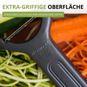 Razatoare Julienne Westmark Quick-Spezial Black Edition Lame din Otel Inoxidabil Culoare Antracit - Img 6