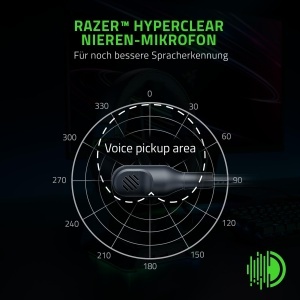 Razer BlackShark V2 X Casti Gaming Esports Negru Rauschunterdruckung 50mm Driver - Img 4