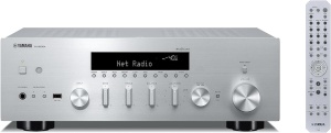 Receiver HiFi Yamaha R-N600A, 384 kHz32-Bit DAC, Culoare Argintie
