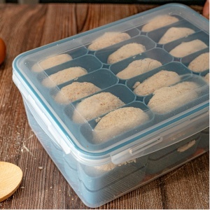 Recipient IBILI 686600 pentru Krochete Plastic BPA-Free 3 Tavite Stivuibile - Img 6
