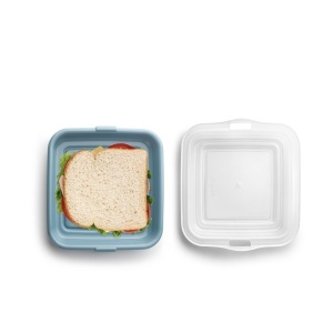 Recipient Sandwich IBILI, 14,5 x 3,6 cm, Plastic BPA-free, Albastru - Img 3