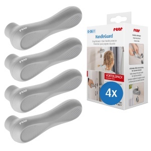 Reer HandleGuard Protectie Maner Usa Set 4 Bucati Silikon Gri
