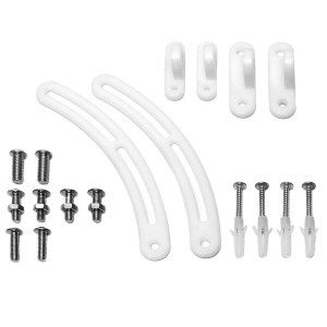 Reer Protectie TV Anti-Rasturnare Alb Distanta Reglabila 5-18 cm - Img 7