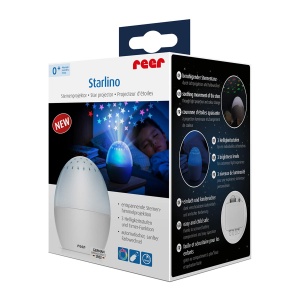 Reer Starlino Proiector Lumini LED pentru Copii Timer 30 Minute Baterii - Img 9