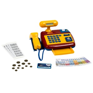 Registru electronic Theo Klein cu scanner si sunete, pentru copii de la 3 ani