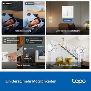 Releu inteligent 2 canale Tapo S112, Wi-Fi si Bluetooth, control pentru rulouri si lumini, compatibil Matter - Img 12