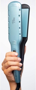 Remington Straightener Wide Wet2Straight (pentru aplicare umeda si uscata - pentru uscarea si indreptarea parului, ingrediente microactive anti-incretire activate termic), afisaj LCD, 140-230degC, placa de indreptat parul S7350, turcoaz - Img 3