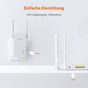 Repetitor WLAN Tenda A9, N300, 2 antene externe, 300 Mbps - Img 6