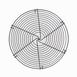 Retea de racire pentru prajituri Zenker 684985, metal, 30 cm