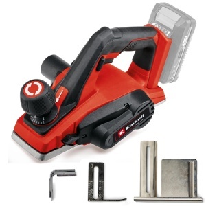 Rindea electrica fara fir Einhell TE-PL 1882 Li-Solo 18V latime 82 mm adancime pana la 2 mm accesorii incluse
