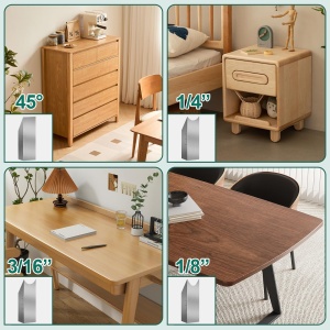 Rindea manuala HYCHIKA pentru lemn, cu 4 capete de taiere, unghi reglabil 45356 mm - Img 5