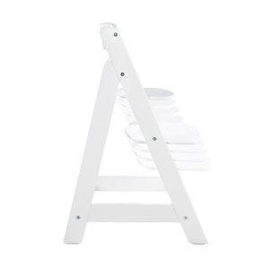 roba Scaun inalt Stair 'Sit Up Click 'N' Flex' - Scaun inalt in crestere din lemn - Inchidere inovatoare cu clic - Alb - Img 7