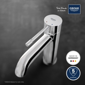 Robinet de baie GROHE Essence, 17cm, 6lmin, crom - Img 3