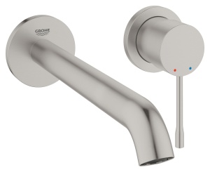 Robinet de baie GROHE Essence 19967DC1, inox, 23cm, economisire apa