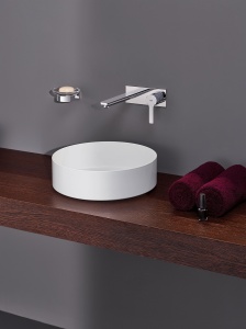 Robinet de baie GROHE Lineare, montaj pe perete, finisaj Supersteel mat - Img 8