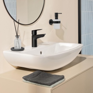 Robinet de baie GROHE Start Edge, 3.5 lmin, Negru Mat, cu sistem Push-Open - Img 5