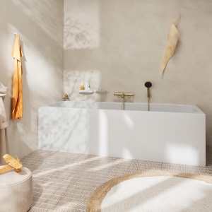 Robinet de baie hansgrohe Tecturis S, Brushed Bronze, 2 functii, 20.9 cm - Img 2