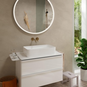 Robinet de baie hansgrohe Tecturis S, montare pe perete, bronz periat, 16,5 cm - Img 2