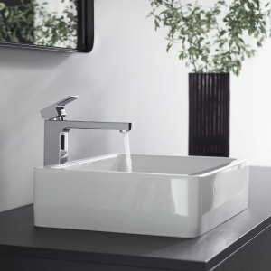 Robinet de baie hansgrohe Vernis Shape, inaltime 190 mm, crom, economisire apa - Img 9