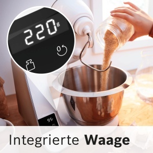Robot de bucatarie Bosch MUM5XW20, 1000 W, bol inox 3,9 L, alb - Img 6