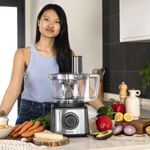 Robot de bucatarie Cecotec Paprika 1300, 2000W, 3.5L, inox - Img 2