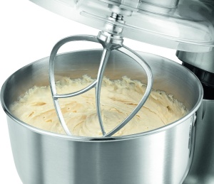 Robot de bucatarie Clatronic KM 3674, 1200W, bol inox 6.2L, mixer si masina de tocat - Img 5
