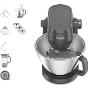 Robot de bucatarie Kenwood Multi Tasker KHC30050GY 1000W 43L Gri multifunctional