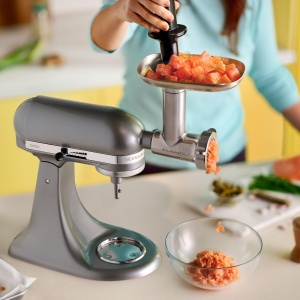 Robot de bucatarie KitchenAid 5KSM95PSECU, 4.3L, 275W, Metal - Img 2
