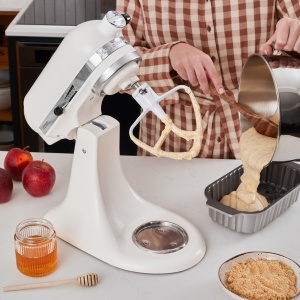 Robot de bucatarie KitchenAid Classic 4,3L, 10 viteze, Alb Porcelan - Img 3
