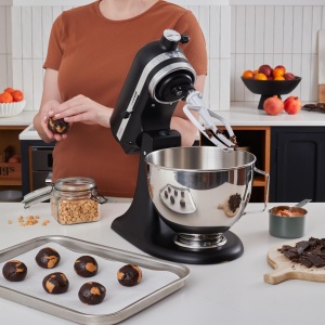 Robot de bucatarie KitchenAid Classic 4,3L, 10 viteze, negru mat - Img 3