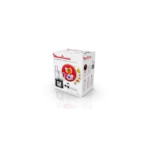 Robot de bucatarie Moulinex FP546811, 3L, Blender 1.25L, 6 viteze, NegruGri - Img 5