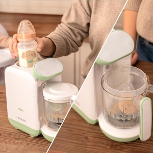 Robot de bucatarie pentru bebelusi Cecotec Nana BabyCare, 4 in 1, BPA-free - Img 5