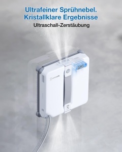 Robot de curatare feronerie ECOVACS WINBOT Mini 2, design ultra-slim, 6 moduri de curatare - Img 5