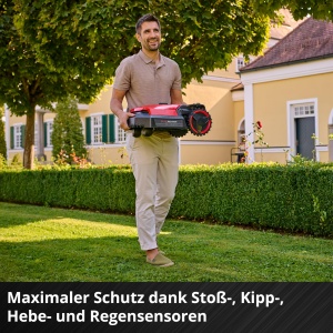 Robot de tuns gazon Einhell FREELEXO 500 Power X-Change 500 m2 control prin aplicatie IPX5 - Img 7