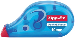 Rola corectoare Tipp-Ex Pocket Mouse, 10m x 4,2mm, 10 bucati, cu capac - Img 2