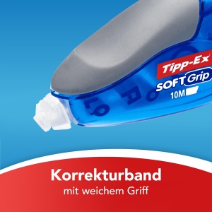 Rola corectoare Tipp-Ex Soft Grip, 10 m x 4,2 mm, 10 bucati - Img 4