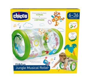 Rola Muzicala Chicco Jungle, 2-in-1, cu efecte sonore, pentru copii 6 luni - 3 ani - Img 6