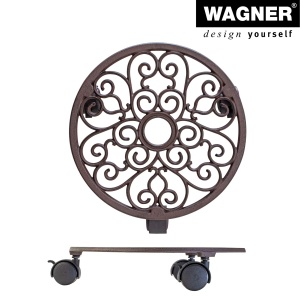 Rola pentru plante WAGNER ANTIK 29 cm, Gusseisen, Capacitate 50 kg - Img 5