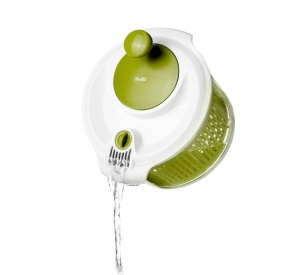 Rola pentru salate IBILI Confort, 16 cm, Verde, din plastic - Img 2
