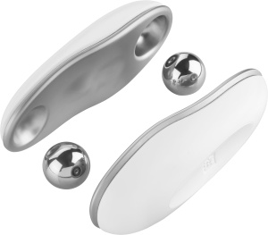 Roller de Racire ZWILLING pentru Masaj Facial, Culoare Alb, Din Otel Inoxidabil