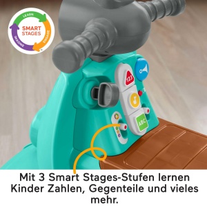 Roller muzical Fisher-Price pentru copii, 3 niveluri de invatare, multi-lingv - Img 5