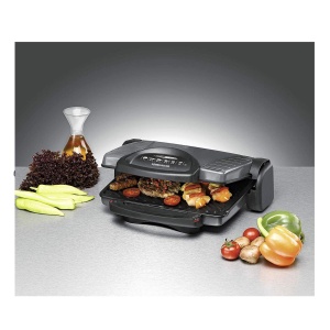 ROMMELSBACHER Multi Grill KG 1800 - reglare flexibila a inaltimii complet pliabila reglabila continuu detasabila placi de gratar antiaderente fiecare  - Img 2