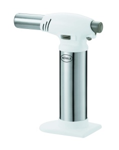 ROSLE Flambe Burner arzator pe gaz de inalta calitate pentru flambarea vaselor cum ar fi creme brulee control continuu al flacarii pana la 1300degC AB - Img 1